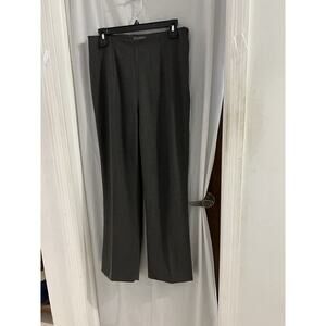 Banana Republic Gray Wool Blend Dress Pants Made In Italy Sz 10 Career Preppy